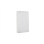 Moleskine - Carnet de Notes Classique Papier Quadrillé - Journal Couverture Rigide et Fermeture par Elastique - Couleur Blanche 