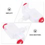 Aqxyedc Lot de 20 tiges aveugles Auto-alignantes de Luxe for fenêtre Verticale et Support Blanc Paquet de 10 (matériel de Traite