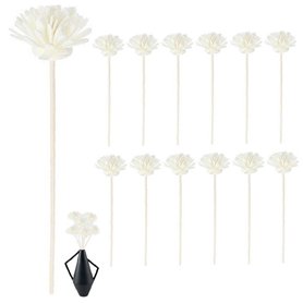 Sticks De Remplacement De Diffuseur De Fibre 12pcs Sticks D'arôme en Forme De Fleur Simulés Parfum De Bâtons Diffuseur Remplacem