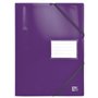 OXFORD Protège-Documents avec Elastique School Life A4 160 vues / 80 Pochettes Couverture Polypro Coloris Assortis