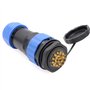 SZRMCC Connecteur d'aviation SD28 - Connecteur d'alimentation circulaire étanche de 28 mm (femelle) - Connecteur d'alimentation 