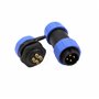 HangTon HE21 Connecteur circulaire en plastique étanche à 4 broches 30 A mâle femelle