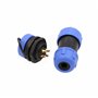 HangTon HE21 Connecteur circulaire en plastique étanche à 4 broches 30 A mâle femelle