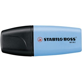 STABILO Surligneur BOSS MINI Pte Biseautée 2-5 mm Bleu