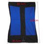 JJ Ensemble de Housses de Siège Avant 2+1 Couvre-Sieges Bleu - Noir Universelles pour Vehicules Utilitaires Bus Van Fourgon Cami