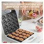 Pink Beryl 1400W Mini Donut Maker, Machine à fabriquer des Beignets antiadhésifs pour 16 Beignets, Machine à Coller chauffante D