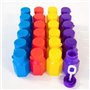 Unique Party - 95233 - Paquet de 24 Mini-Bouteilles à Bulles pour Pochettes - Cadeau