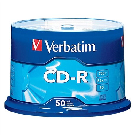 Verbatim Standard 120 mm CD-R vierges CD-R 700 MB