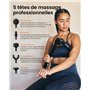Pistolet de Massage Musculaire Napre Appareil de Massage Masseur de Muscle Profonds,32 Vitesses Dos Massage Gun Pour Soulager Do