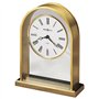 Howard Miller Reminisce Horloge de Table 613-118 - Finition en Laiton avec Mouvement à Quartz
