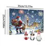 Calendrier de l'Avent 2024 Gnome – 24 jours Gnomes Calendrier de compte à rebours de Noël Adorable calendrier de l'Avent contien