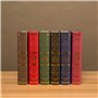 HUANRU Livre Simulation Livre Photographie Prop Livres Anciens Livres en Faux Cuir Boîtes Lecture en Faux Livre Ancienne Bibliot