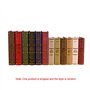 HUANRU Livre Simulation Livre Photographie Prop Livres Anciens Livres en Faux Cuir Boîtes Lecture en Faux Livre Ancienne Bibliot