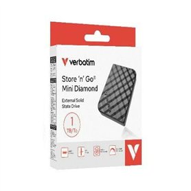 Disque Dur Externe Verbatim Noir 1 TB SSD