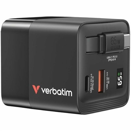 Chargeur mural Verbatim 32217 65 W Noir