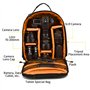 Pacienjo sac à dos pour appareil photo, Insert rembourré, Sac Pour Appareil Voyage Portabl avec support trépied, Sac À Dos Photo