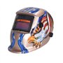 Nuzamas Fonctionne à l'énergie solaire Auto Assombrissement soudeur Masque de soudure protection Tête d'aigle pour arc TIG MIG b