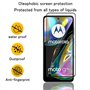 Tzstz 3 Pièces Verre Trempé D'écran Protecteur pour Motorola Moto G52/G82 6.6" Dureté 9H Anti Rayures HD Film de Protection D'éc