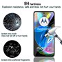 Tzstz 3 Pièces Verre Trempé D'écran Protecteur pour Motorola Moto G52/G82 6.6" Dureté 9H Anti Rayures HD Film de Protection D'éc