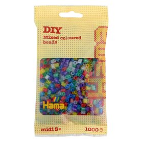 Hama - 207-54 - Loisirs Créatifs - Perles et Bijoux - Sachet 1000 Perles - Paillettes