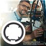 Vélo Chaîne Roue De La Garde Couvercle De Roue À Chaîne Couvercle De Manivelle De Vélo Protection Du Pignon Protection De Roue À