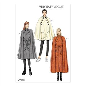 Vogue Patterns Cape et Ceinture pour Femme