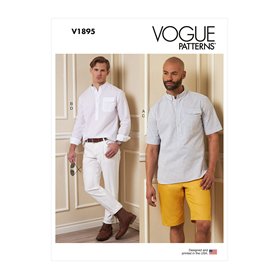 Vogue Patterns V1895MXX Vêtements de sport pour homme/garçon MXX (40-42-44-46)