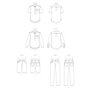 Vogue Patterns V1895MXX Vêtements de sport pour homme/garçon MXX (40-42-44-46)