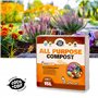 Compost sans Tourbe de Coco et de Coco. Terreau de rempotage avec 6 Mois de Nutrition. Terreau de Coco pour Plantes d'intérieur/
