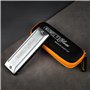 East top Harmonica Advanced Overblow and Bending Harmonica 10 trous Blues Mouth Orgue avec couverture argentée Harmonicas blues 