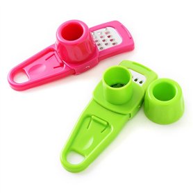 Lot de 2 moulins à ail multifonctions pour la maison