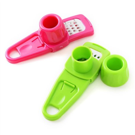 Lot de 2 moulins à ail multifonctions pour la maison