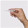 TWEEZERMAN Pince à épiler à manche large (pointes inclinées, épilation des sourcils, qualité professionnelle, acier inoxydable),