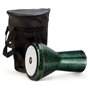 Darbuka Petit tambour oriental en fonte d'aluminium effet nacré