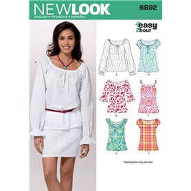 New Look NL6892 Patron de Couture T-Shirt + Top 22 x 15 cm
