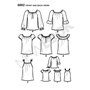 New Look NL6892 Patron de Couture T-Shirt + Top 22 x 15 cm