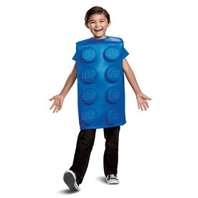 LEGO D’Icône Brique Déguisement Construction Cube Bleu Tenue Pour Enfants - Moyen
