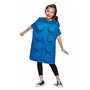 LEGO D’Icône Brique Déguisement Construction Cube Bleu Tenue Pour Enfants - Moyen