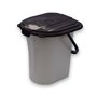 Varile WC. Seau de toilette de voyage Marron beige/marron
