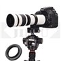 JINTU Téléobjectif 420-800mm, Objectif EF pour Canon SLR, Canon Manual Focus Objectif Zoom MF 4000d 2000d 1500d 850d 750d 1300d 