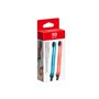 Paire de dragonnes Joy-Con 2 bleu clair/rouge clair