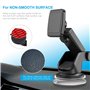 Anteel - Dashboard Pad Montage Disque Adhésif Kit De Remplacement Adhésif, 6pcs 70mm Cercle Autocollants Double Face Résistants 