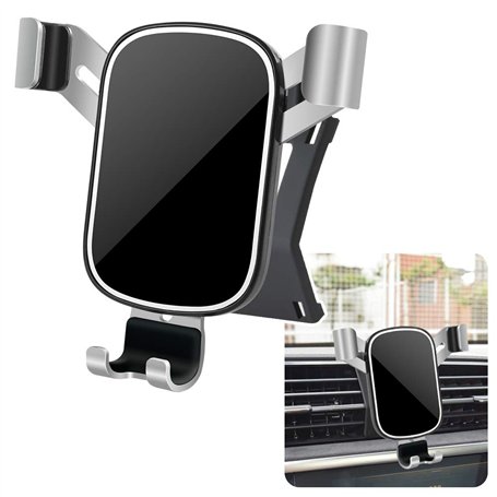 LUNQIN Support de téléphone de voiture pour Audi Q3 2019 2020 2021 2022 2023 2024 2025 Accessoires d'intérieur de voiture Meille