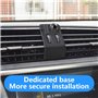 LUNQIN Support de téléphone de voiture pour Audi Q3 2019 2020 2021 2022 2023 2024 2025 Accessoires d'intérieur de voiture Meille