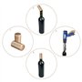PVC Capsules Thermorétractables à Vin,Capsules Thermorétractables Bouteille de Vin Bouchons Rétractables 100 Pcs Capsules Rétrac