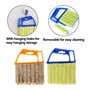 Zliger 4 Pièces Brosse de Nettoyage Stores Volets Duster Lattes Nettoyant à Poussière Accessoire de Nettoyage Stores Brosse de N