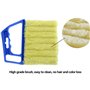 Zliger 4 Pièces Brosse de Nettoyage Stores Volets Duster Lattes Nettoyant à Poussière Accessoire de Nettoyage Stores Brosse de N