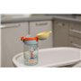 Nuby Super Straw – Tasse avec Paille Adapté pour les Enfants | Poignée de transport | 360ml | +12 Mois