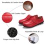 Yooeen Mocassins Femme Chaussures de Travail Plates Loafers en Cuir Loisir Casual Bateau Chaussures de Conduite de Ville