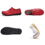 Yooeen Mocassins Femme Chaussures de Travail Plates Loafers en Cuir Loisir Casual Bateau Chaussures de Conduite de Ville